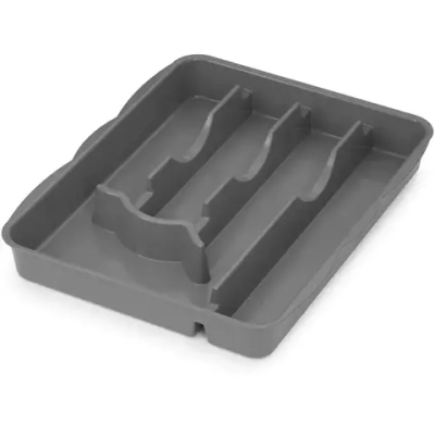 Лоток для столовых приборов (серый)