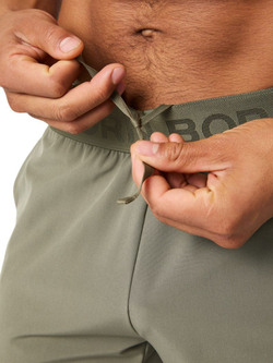 Мужские теннисные шорты Björn Borg - dusty olive