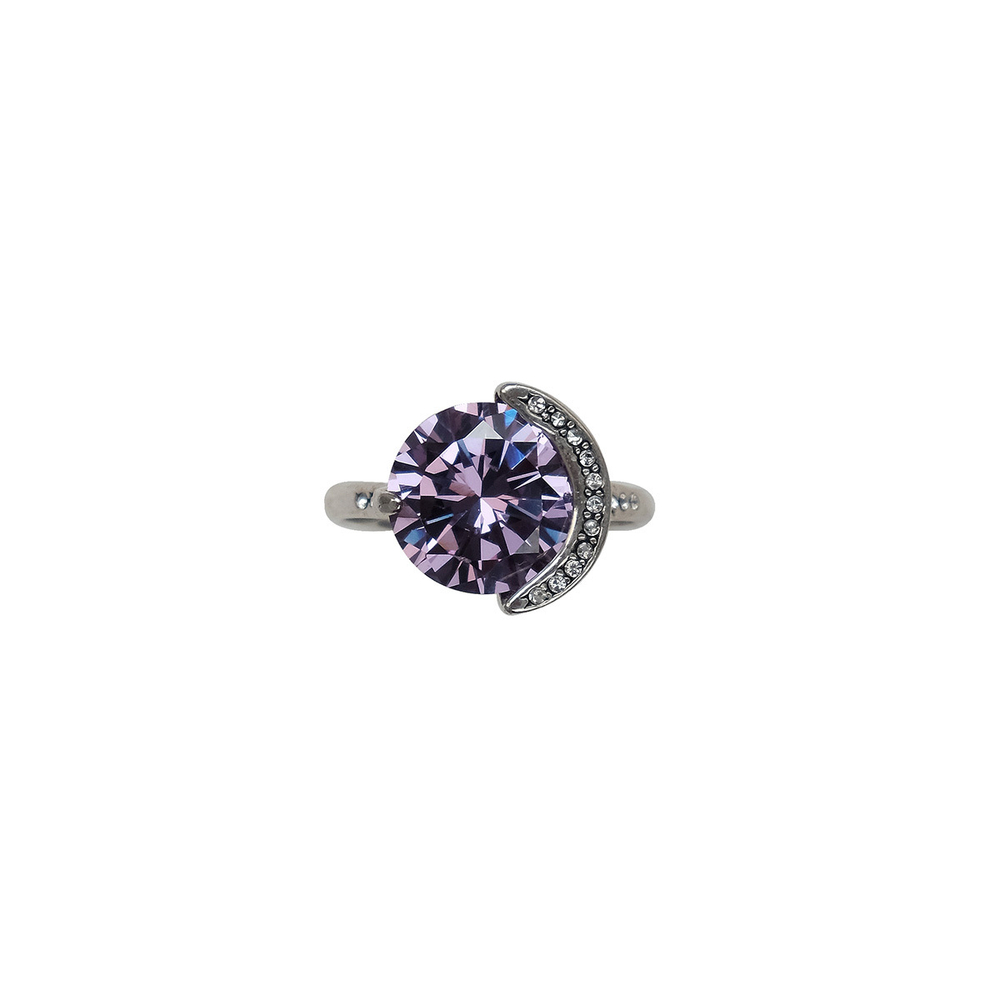 "Медуза" кольцо в серебряном покрытии из коллекции "Леди" от Jenavi