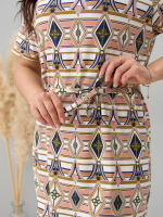 Платье Пв-137/ромб-цепи