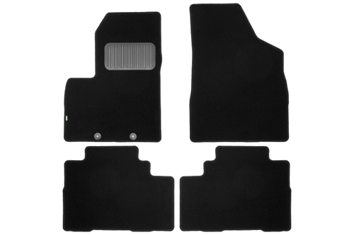 Коврики в салон для Forthing Yacht 2023-, кроссовер, 4шт. (текстиль) KLEVER0213700101210KH