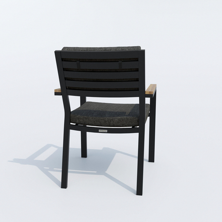 Стул Ideal Patio БОНТА маренго - каркас карбон