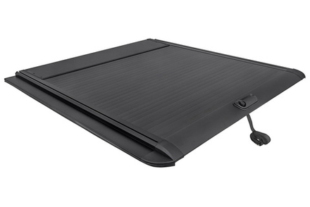 Крышка кузова для Dongfeng DF6, роллета раздвижная 1511х1570 мм, алюминиевая, черная РИФ