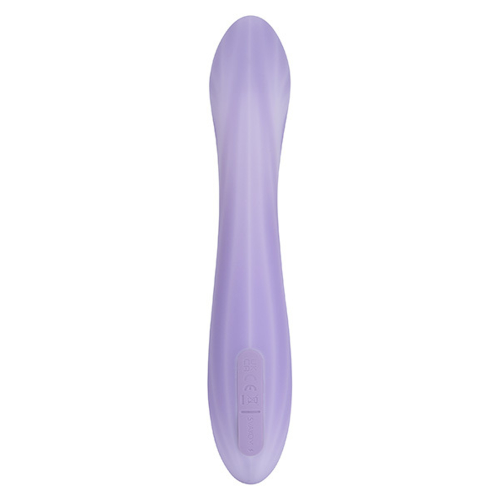 Интерактивный вибратор 21см для стимуляции точки G Svakom Margot App-Controlled Dual Motor G-Spot Vibrator SA614A