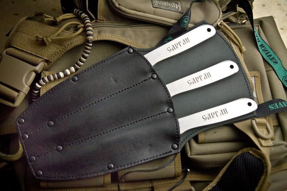 Метательный нож Сарган 65Х13 набор из 3 ножей