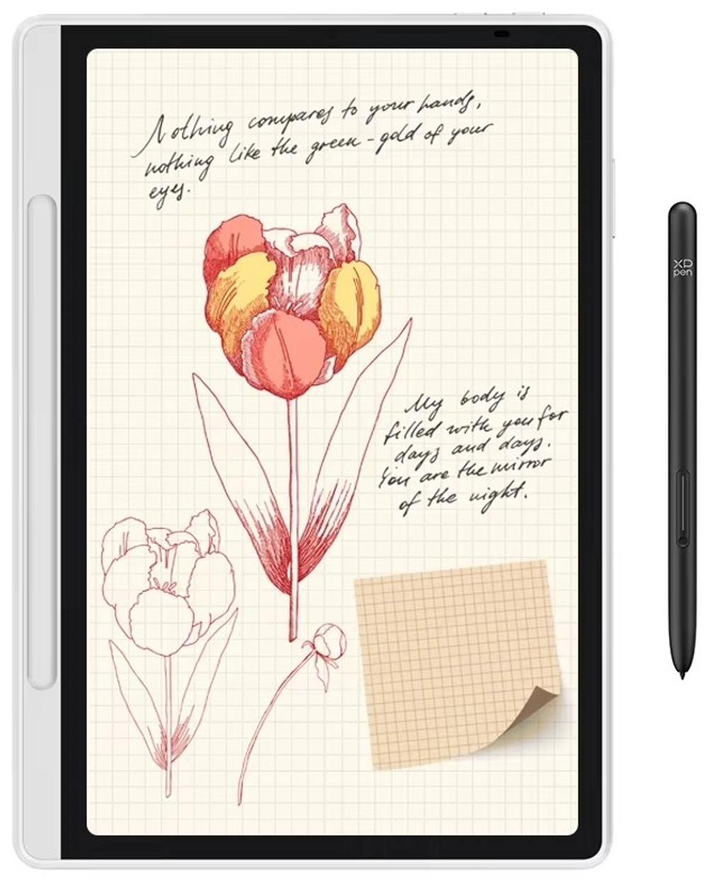 Графический планшет XP-PEN Magic Note Pad черный