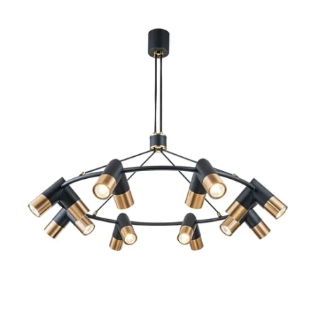 Подвесная люстра Indigo DOPPIO 11036/16P Black V000456