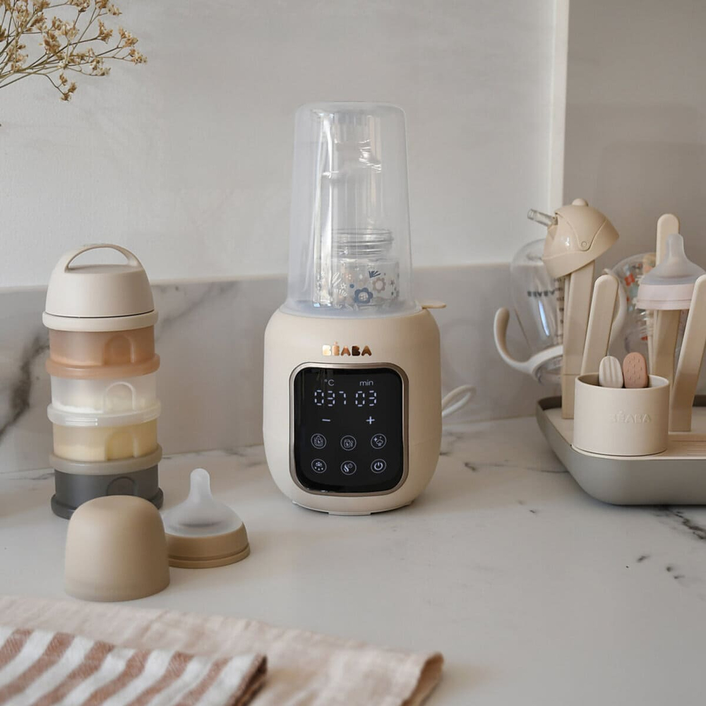 Подогреватель детских бутылочек BEABA бежевый