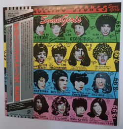 Винтажная виниловая пластинка The Rolling Stones Some Girls (Japan 1978)