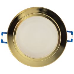 Светильник встраиваемый декоративный ЭРА DK99 GD под лампу MR16 GU5.3 золото | Декоративные встраиваемые светильники