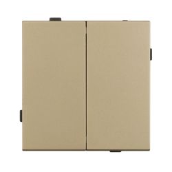 Механизм выключателя управления шторами SWT-TENDO-MKR2-SFPL-GD (230V, 10A) (Arlight, Матовый песочный) 054560