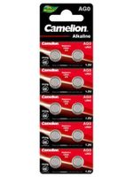 Батарейка Camelion G0/LR521/LR63/LR50/379A/179 BL10 Alkaline 1.5V   1/10/360