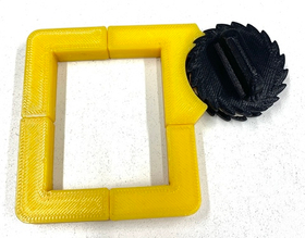 Струбцины веревочная с угловыми упорами 3D-модель | STL-файл для печати