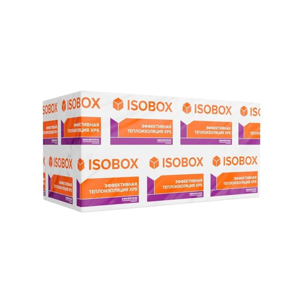 Пенополистирол Изобокс (1200х600х20 мм) 20 шт