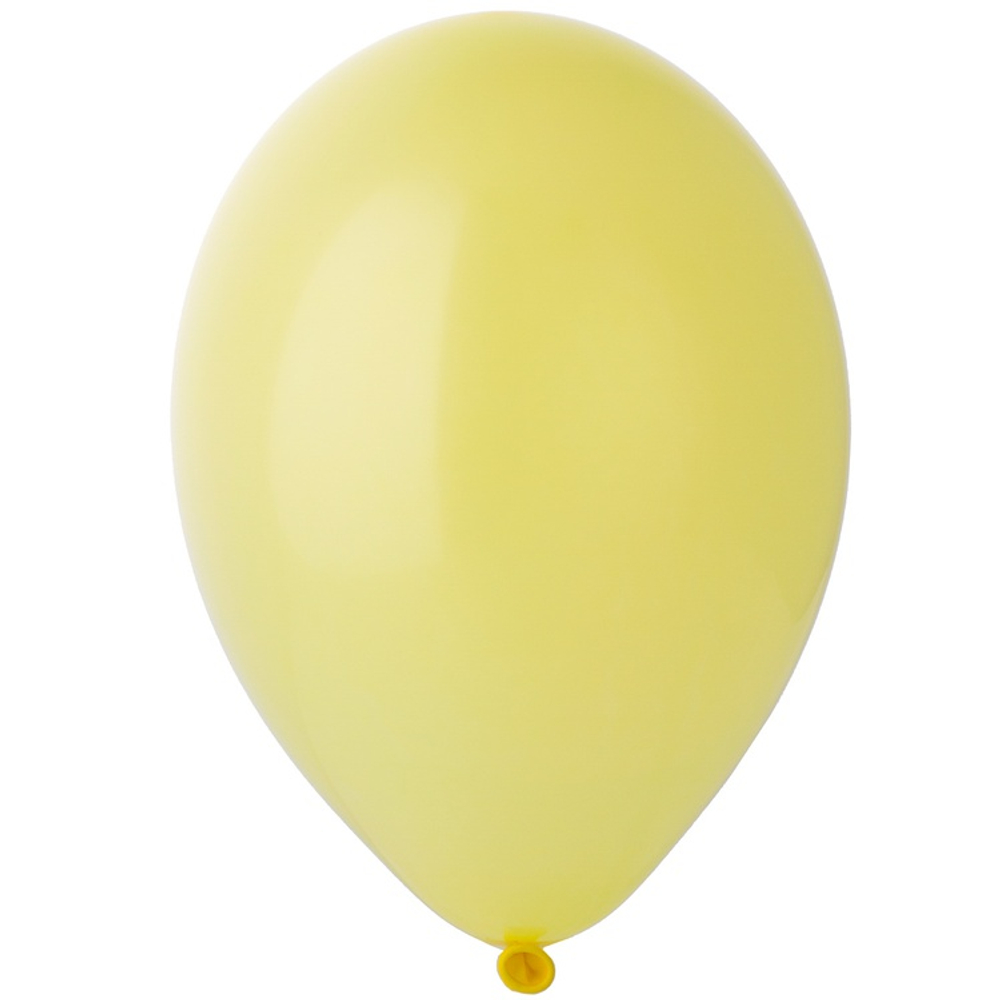 Шар латексный Пастель 13 см (Желтый)