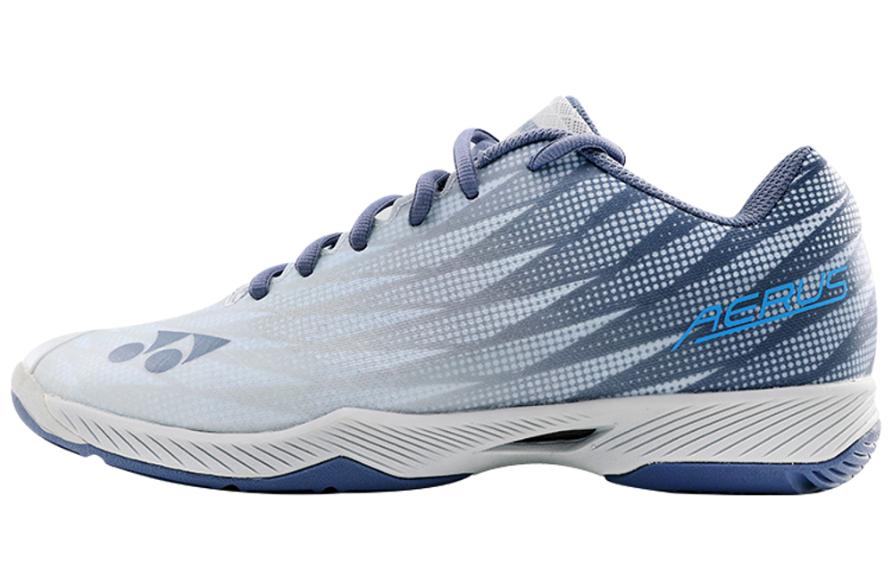 YONEX POWER CUSHION AERUS Z Fabric Low top Badminton Shoes Unisex Blue Gray