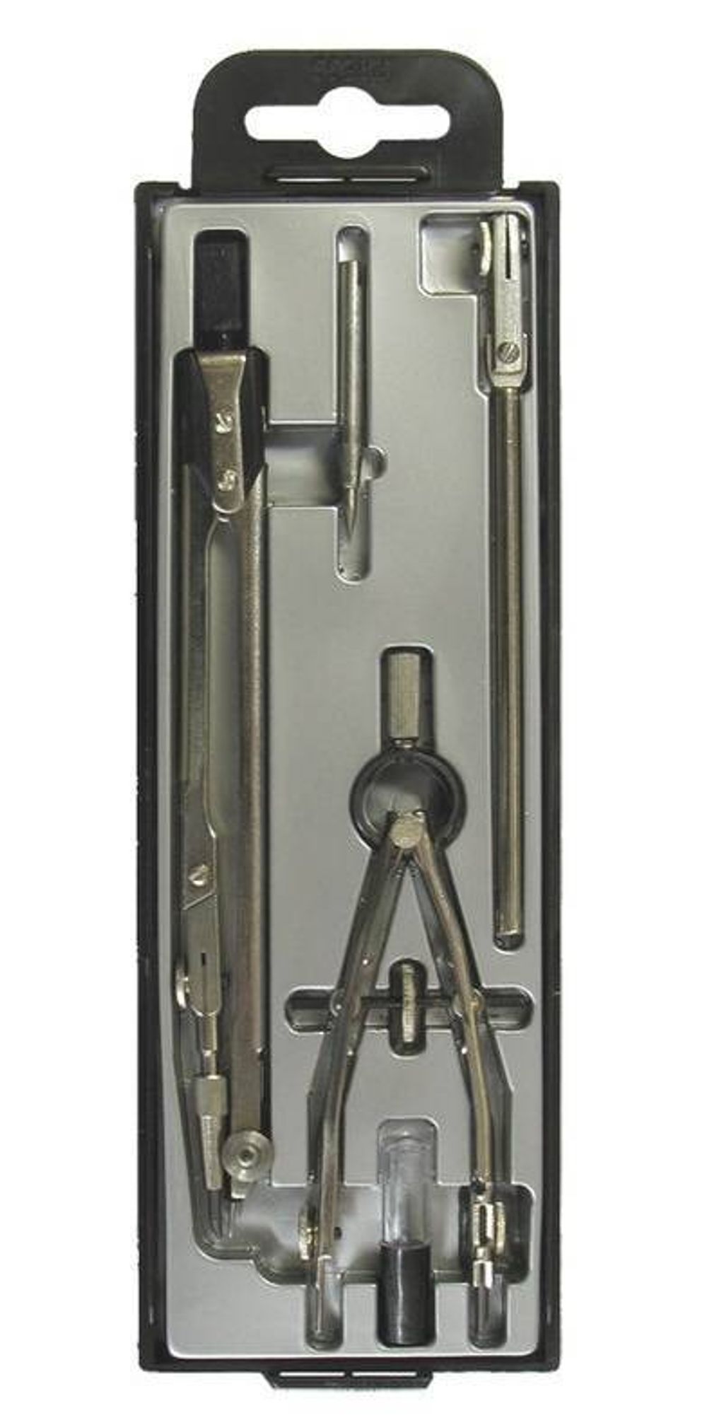 Набор чертеж. ГЛОБУС ТЕХНИКА 155 мм 5 пр. пласт.пенал европодвес