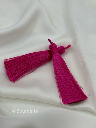 Кисточка для штор пурпурная 8 см