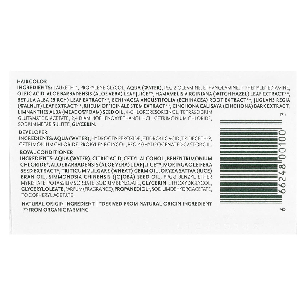 Herbatint, стойкая гель-краска для волос, 1N, черный, 170 мл (5,75 жидк. унции)