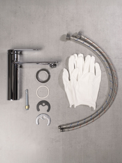 Смеситель для раковины STWORKI Сортланд S10010CR хром