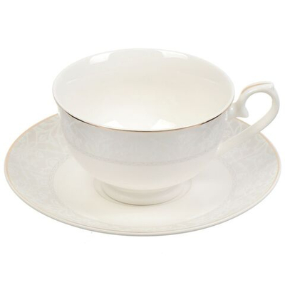 Чайная пара фарфор, 2 пр, 1 перс, 230 мл, Fioretta, Allure, TDS620