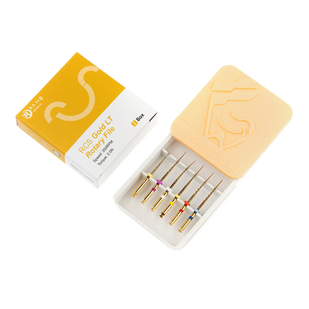 Файлы машинные RCS Gold LT ассорти SX (Open File), S1, S2, F1, F2, F3 (21 мм) (набор 6шт.)