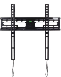 Кронштейн для телевизора Kromax FLAT-3, 22-65", настенный, фиксированный, черный