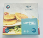 Биточки рыбные из фарша минтая Экспродов, 400 г