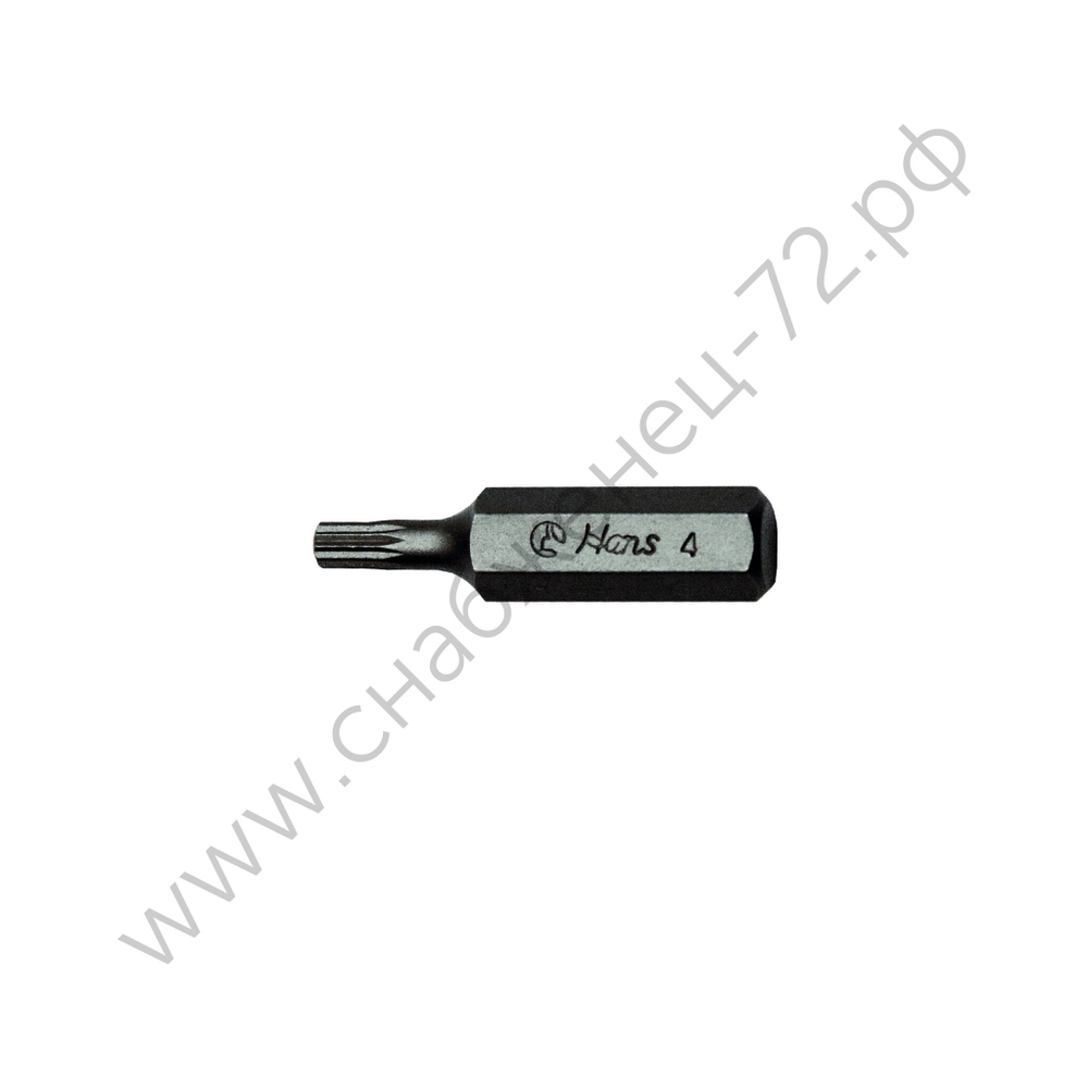 082-4M04 бита двенадцатигранная XZN  короткая на 5/16" 4 мм