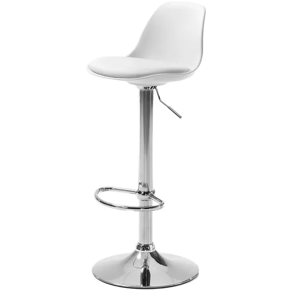 Регулируемый барный стул Orlando белый