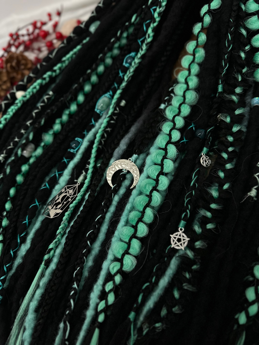 Фактурные войлочные дреды