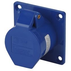 Розетка ЭРА R(IN)-16-2P-PE-IP44 стационарная внутренняя 413 2Р+РЕ 16А 220В IP44 | Силовые разъёмы