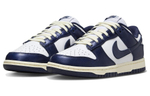 Кроссовки Nike Dunk Low "Midnight Navy And White" 2023 (Женская размерная сетка)