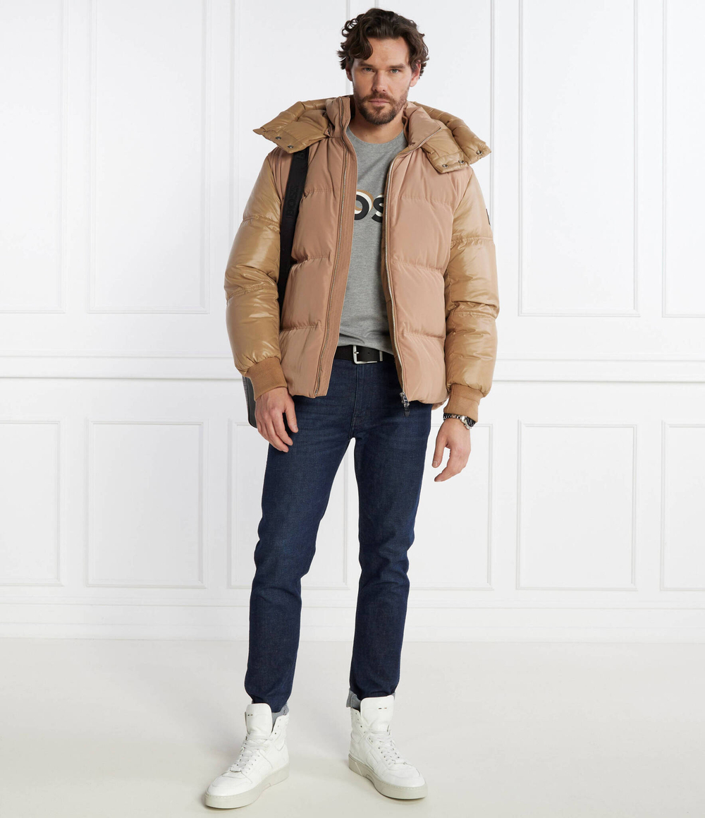 Пуховая куртка Dybes BOSS BLACK - бежевый(50499800)