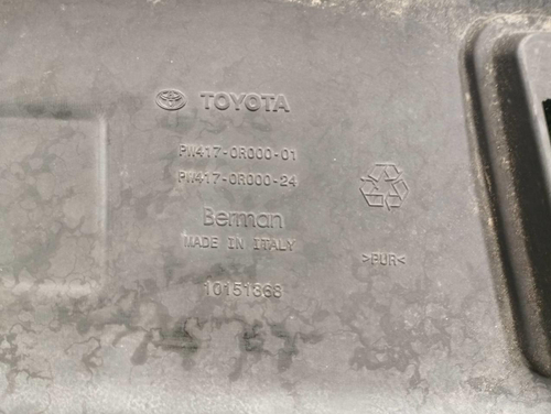 Накладка переднего бампера Toyota RAV 4 ca40 (2015-2019) Adventure