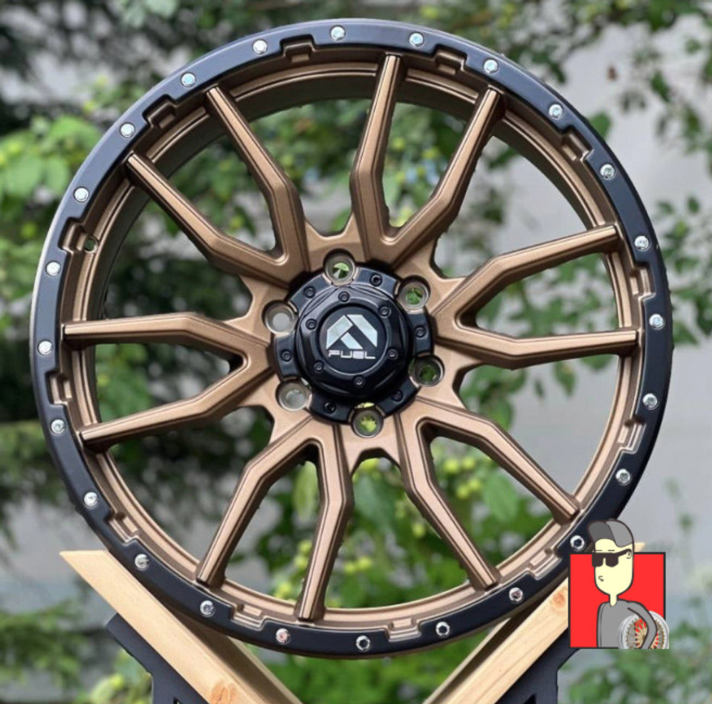 Комплект дисков Fuel Off-Road 17x9 et0 6x139.7