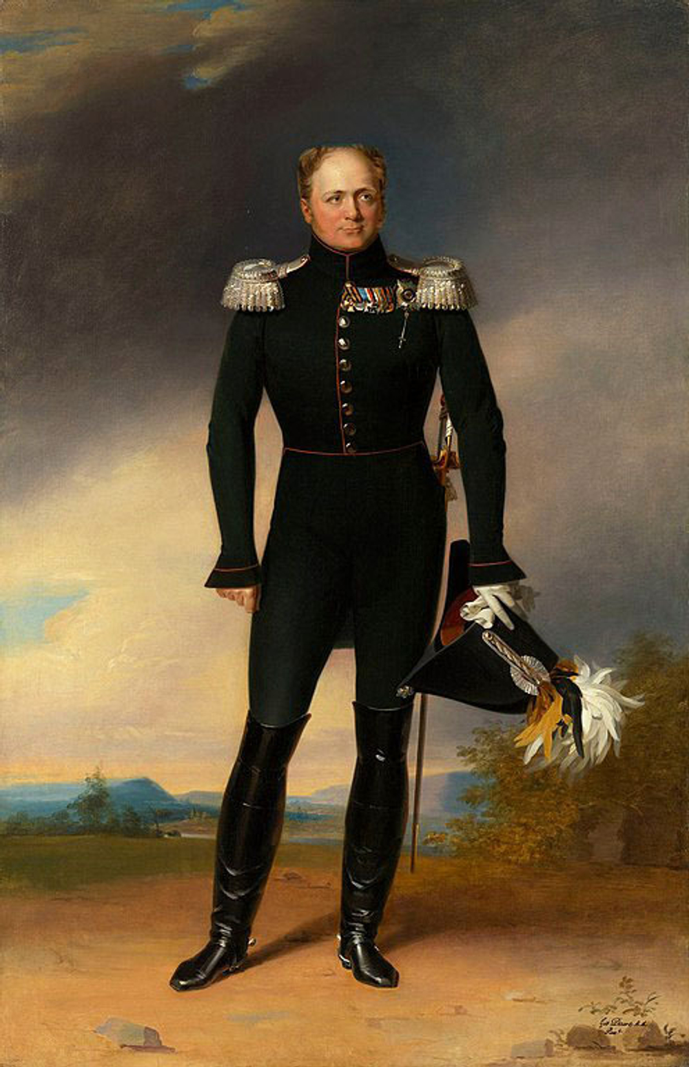 Imperator Aleksandr I, Dou D., kartina dlya interera (reprodukciya) stene.ru