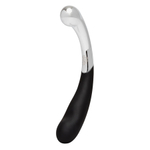 Двусторонний фаллоимитатор 22см металл + силикон Fifty Shades of Grey Sweet Pressure Dark Steel and Silicone Double-Ended Dildo