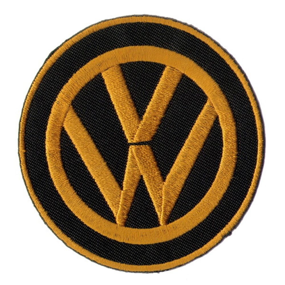 Нашивка Volkswagen коричневое лого