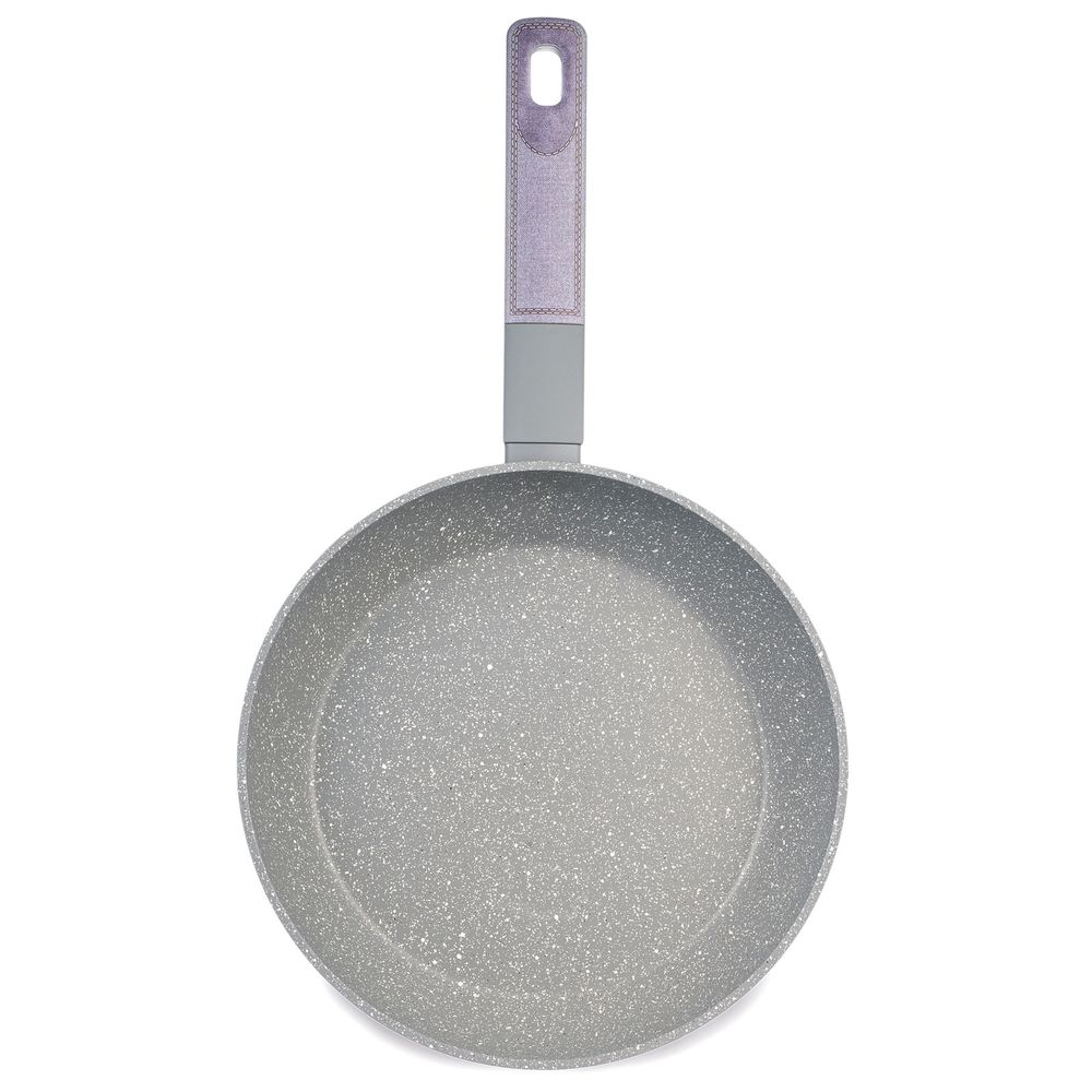 СКОВОРОДА С АНТИПРИГАРНЫМ ПОКРЫТИЕМ PFLUON MARBLE, 24*4,8 СМ