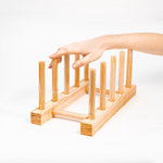 Сушилка для посуды из древесины кедра SPD2