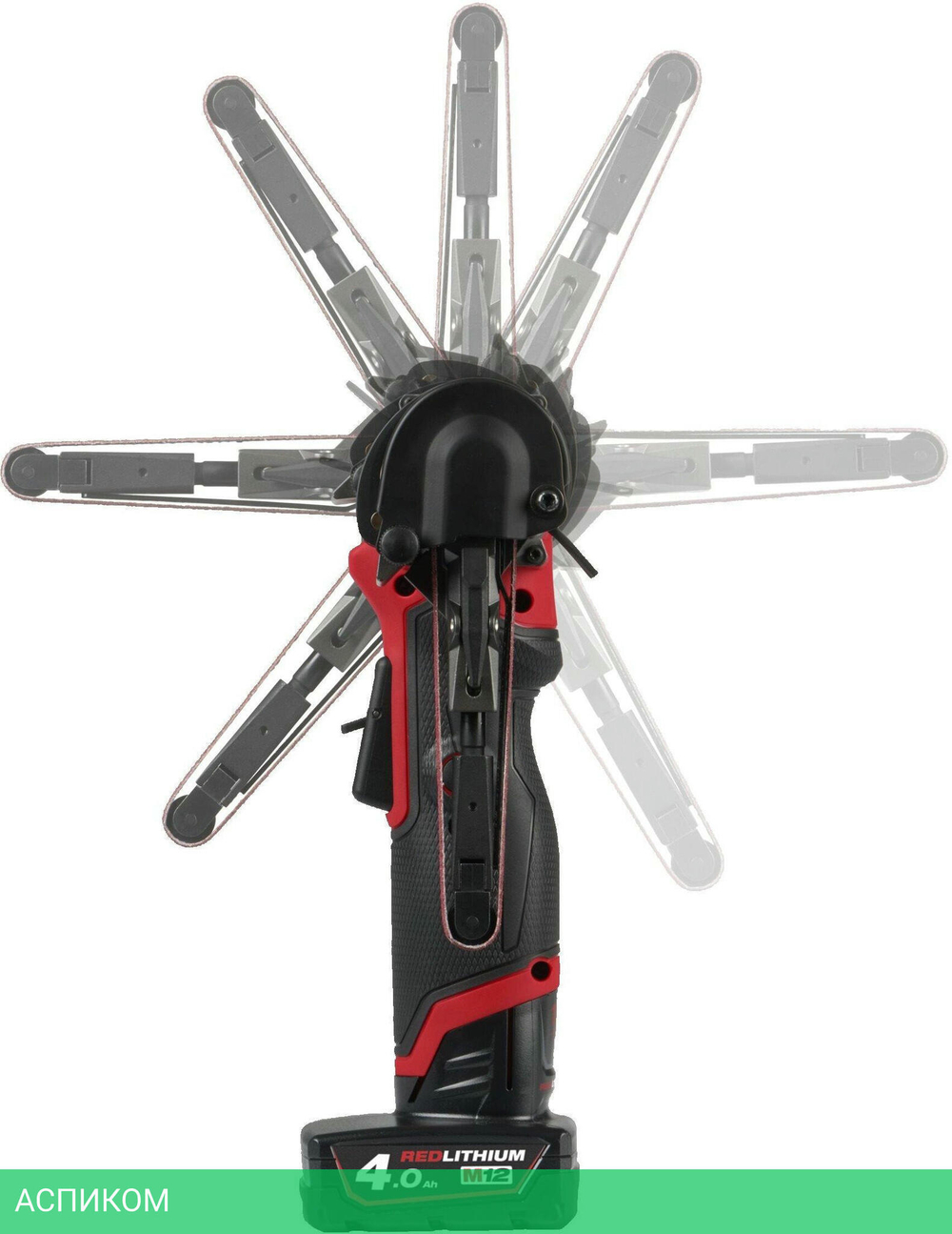 Ленточная шлифмашина Milwaukee M12 FBFL10-0 (4933480958)