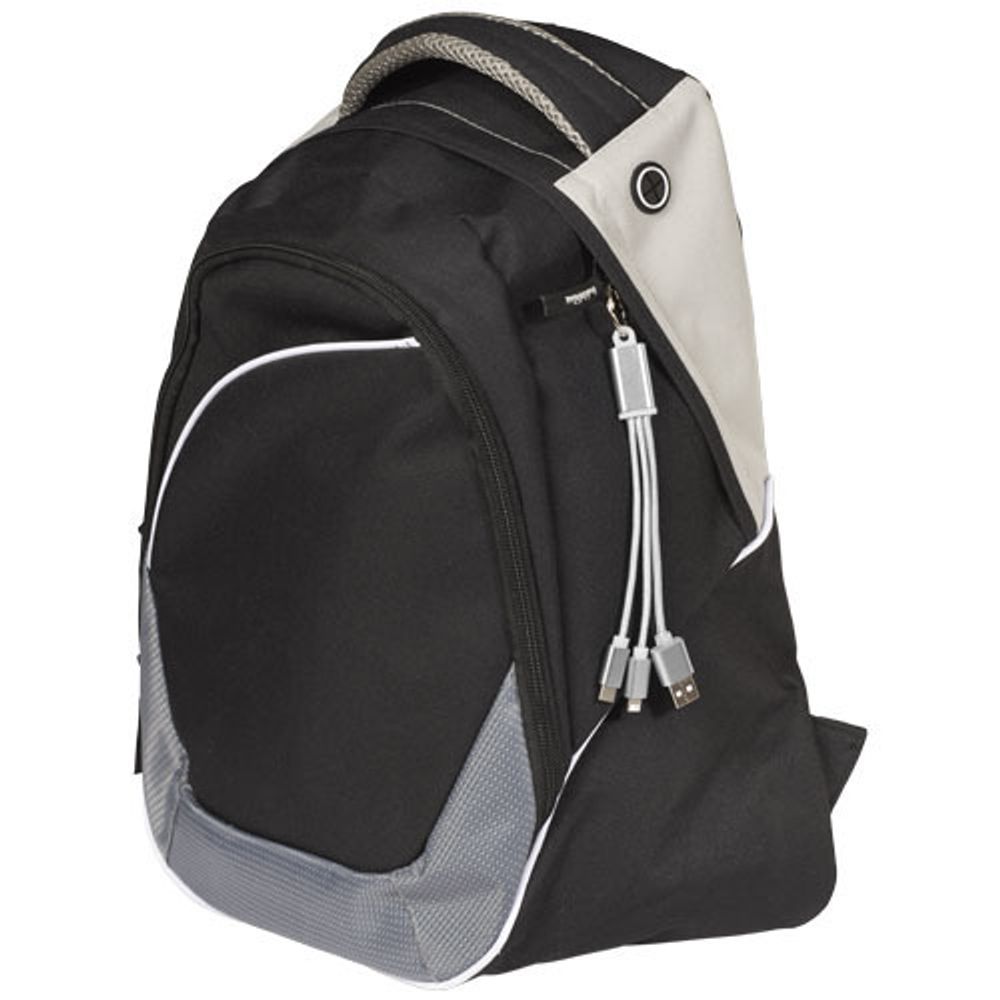 Металлический кабель для зарядки 3-в-1 с брелком