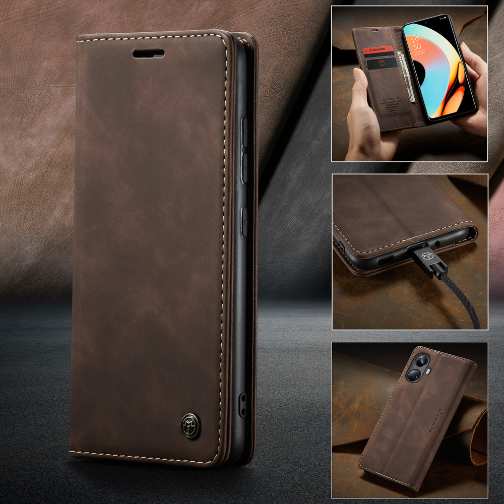 Чехол-книжка CaseMe Matte Realme 10 Pro+