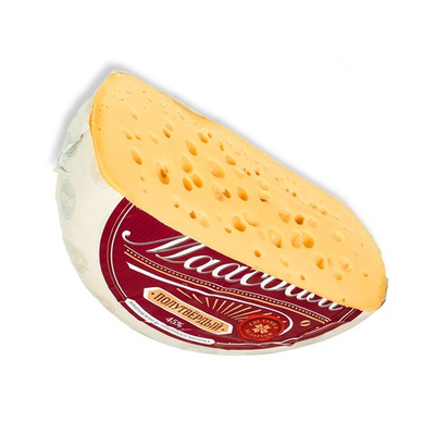 Сыр "Маасдам" высшего сорта МДЖ 45%, Рогачевский МКК, Беларусь