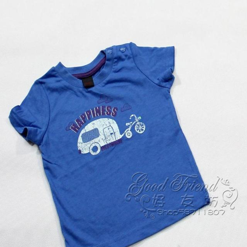 Футболка с изображением велосипеда с прицепом и надписью