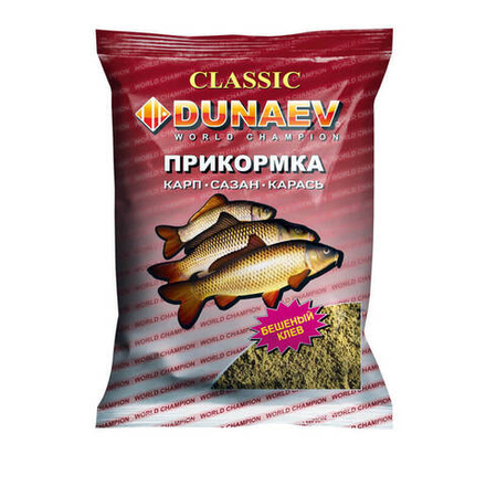 Прикормка "DUNAEV КЛАССИКА" 0.9кг Карп