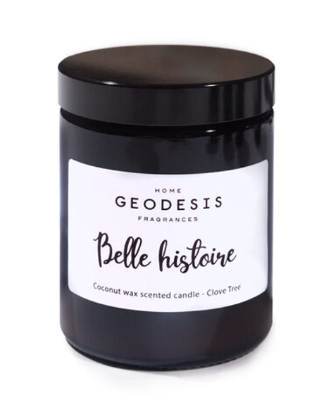 Свеча ароматическая Belle Histoire Geodesis Черный