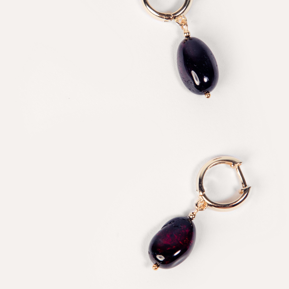 Серьги Amberite BRG