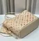 Сумка Louis Vuitton Neverfull MM кремовый/розовый